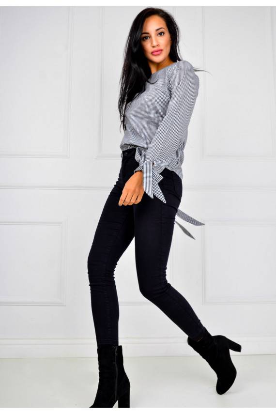 High waist skinny pants elasticated treggings