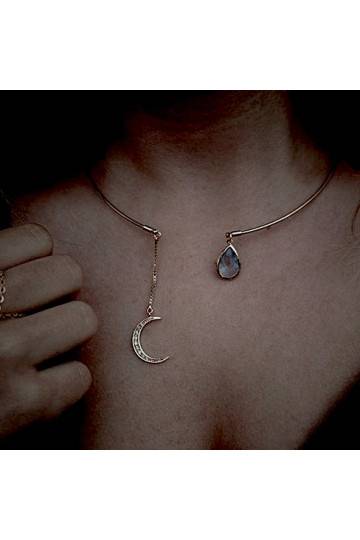 Kaklo papuošalas aukso spalvos 2