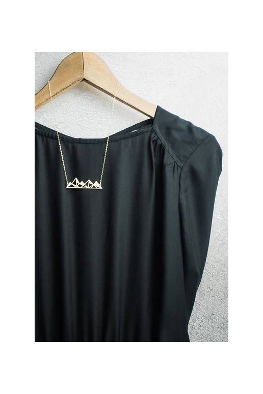 Kaklo papuošalas aukso spalvos Kaklo papuošalas aukso spalvos