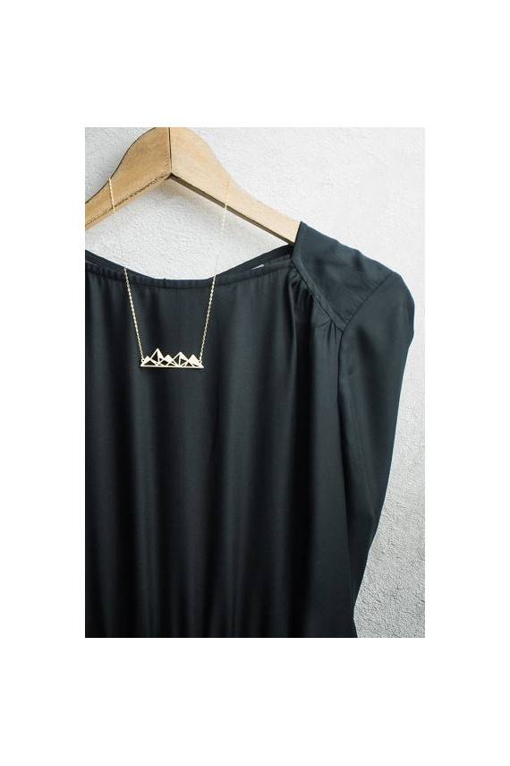 Kaklo papuošalas aukso spalvos