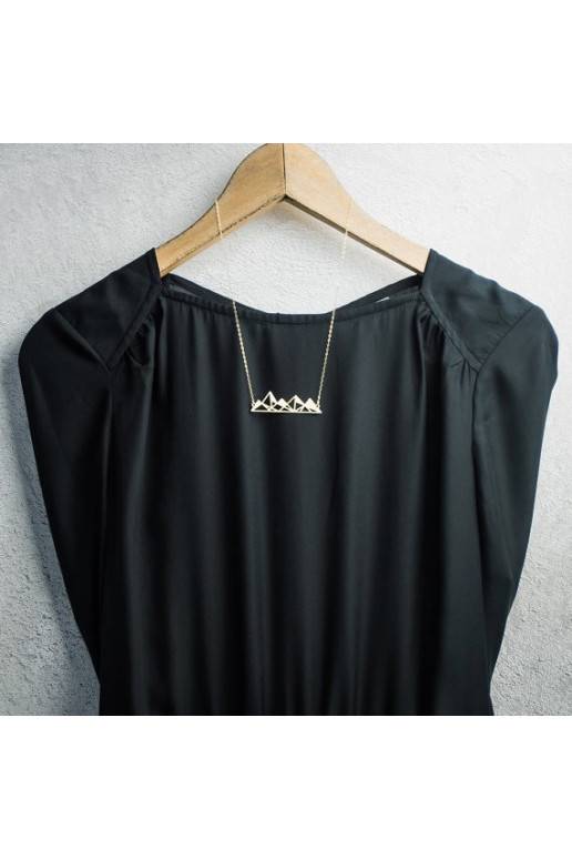 Kaklo papuošalas aukso spalvos Kaklo papuošalas aukso spalvos