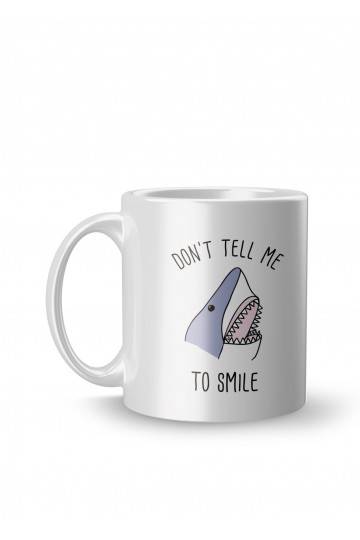 Kubek ceramiczny Don't tell me to smile 330 ml 2