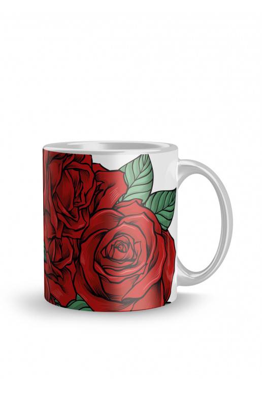 Kubek ceramiczny Roses 330 ml