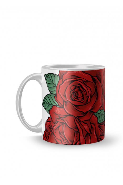 Kubek ceramiczny Roses 330 ml Kubek ceramiczny Roses 330 ml