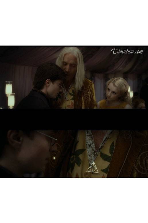 Deathly Hallows Necklace in Silver