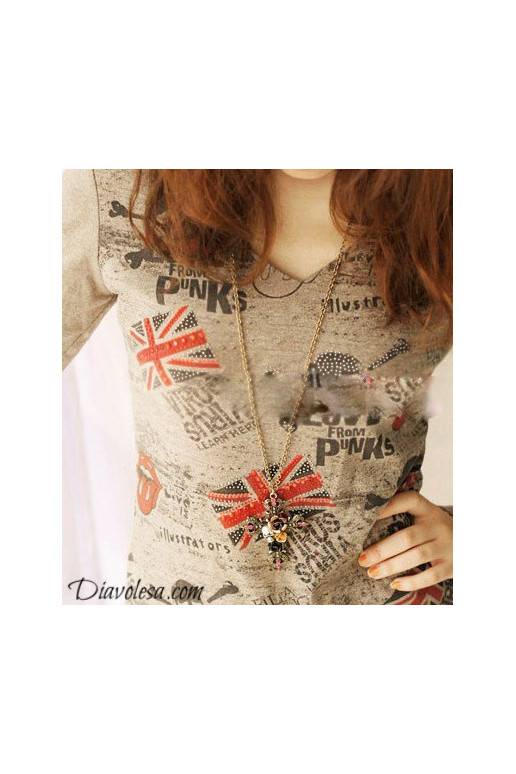 Papuošalas "Lapeliai: