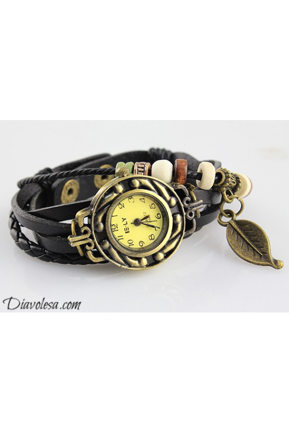 Laikrodis su odine rankena  - 3