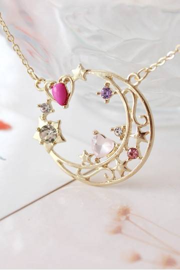 Kaklo papuošalas aukso spalvos