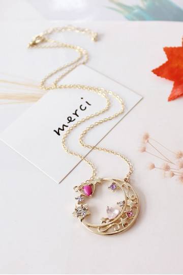 Kaklo papuošalas aukso spalvos 2