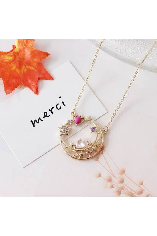 Kaklo papuošalas aukso spalvos Kaklo papuošalas aukso spalvos