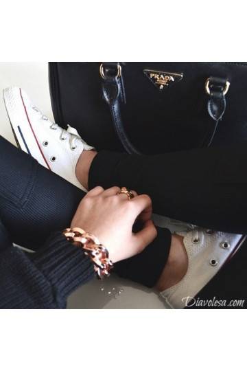 Chain Bracelet in Gold 2