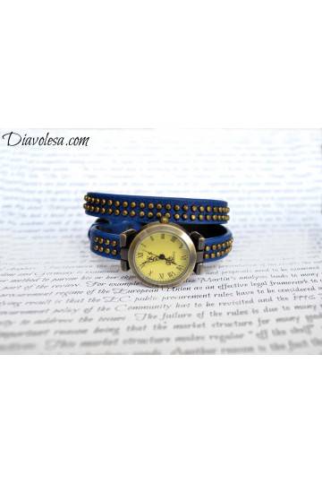 Laikrodis su odine rankena 2