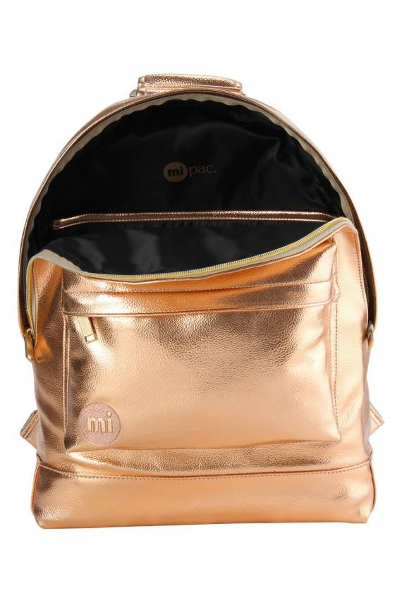 Mi-Pac Backpack Metallic Rose Gold