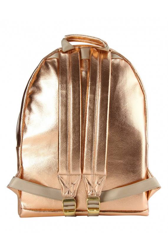 Mi-Pac Backpack Metallic Rose Gold