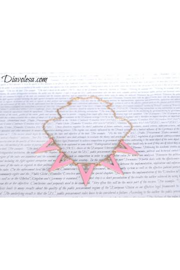 Kaklo papuošalas aukso spalvos