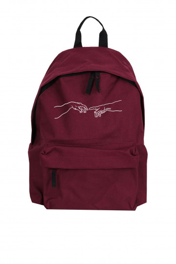 Backpack Michelangelo hands