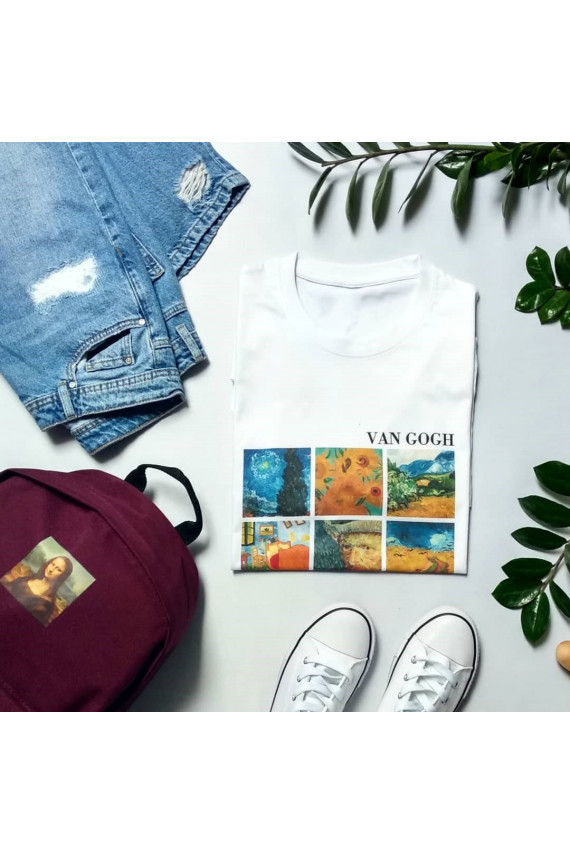 T-shirt Van Gough