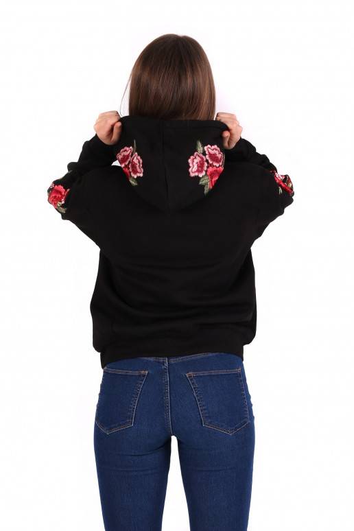 Bluza z kapturem Local Girl Gang + Rose Patch Bluza z kapturem Local Girl Gang + Rose Patch