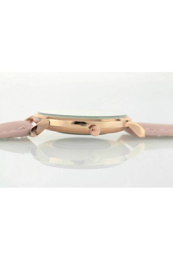 Classy Iridescent Nude Pink Watch
