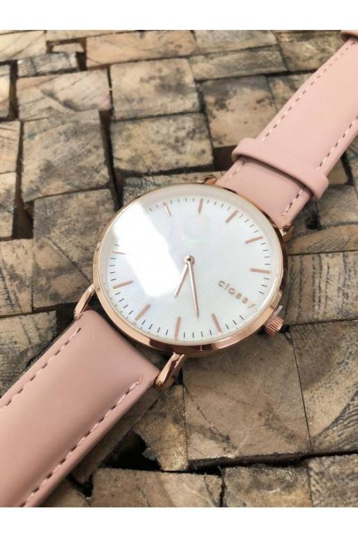 Classy Iridescent Nude Pink Watch Classy Iridescent Nude Pink Watch