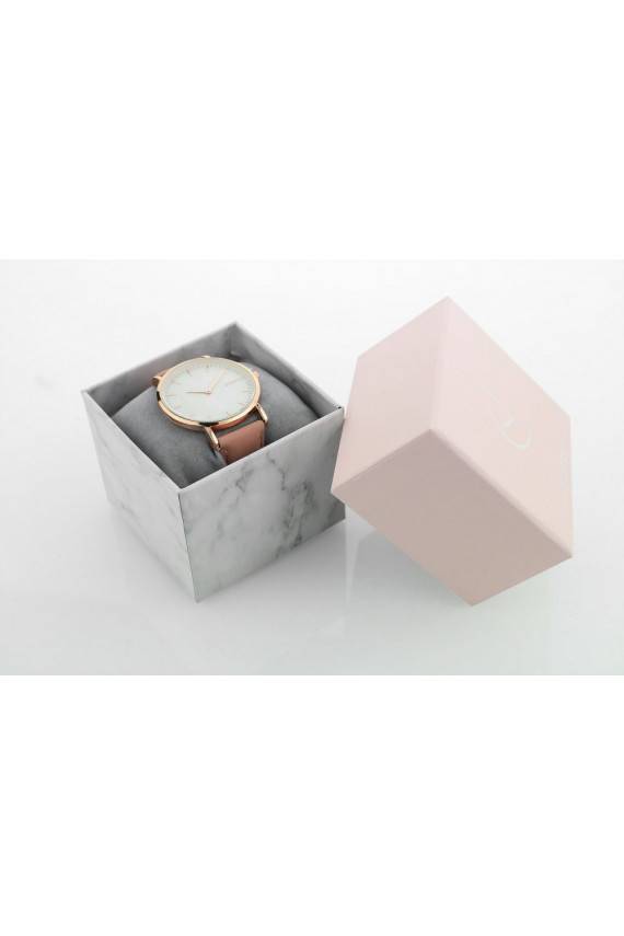 Classy Iridescent Nude Pink Watch