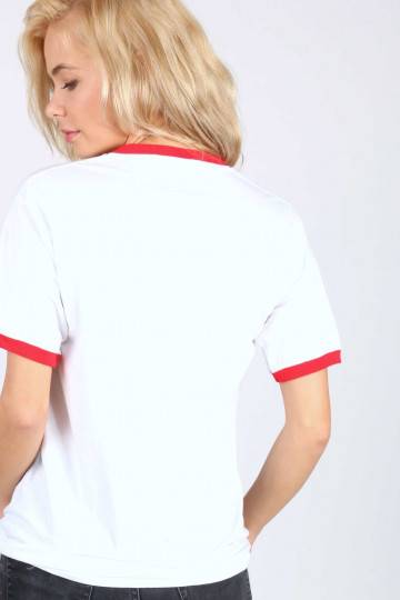 T-shirt Ringer Real Woman 2