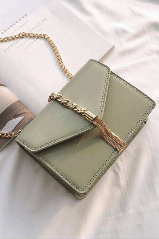 Mini purse with circle buckle