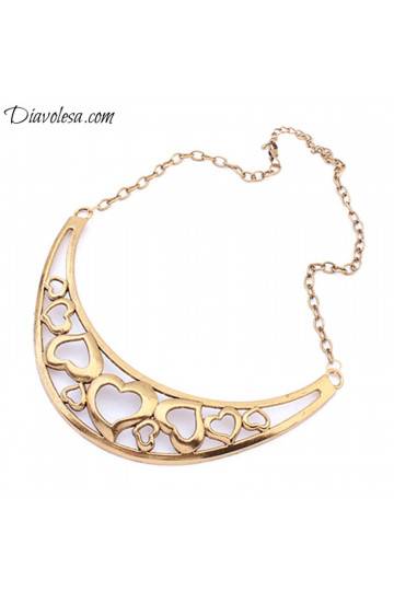 Kaklo papuošalas aukso spalvos 2