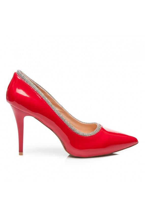Red shoes GLOSSY 58248R / S1-35P
