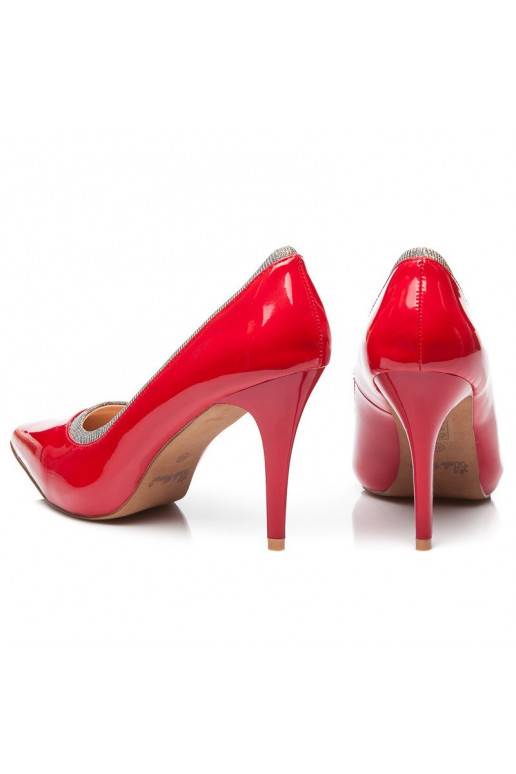 Red shoes GLOSSY 58248R / S1-35P