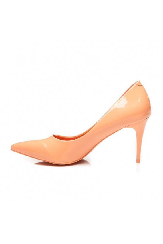 Classic peach-colored shoes YES-366-1OR
