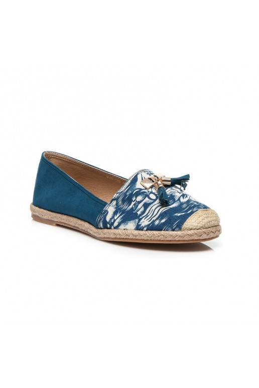 Espadrilės "Jeans Blue Suede" BL22-520BL
