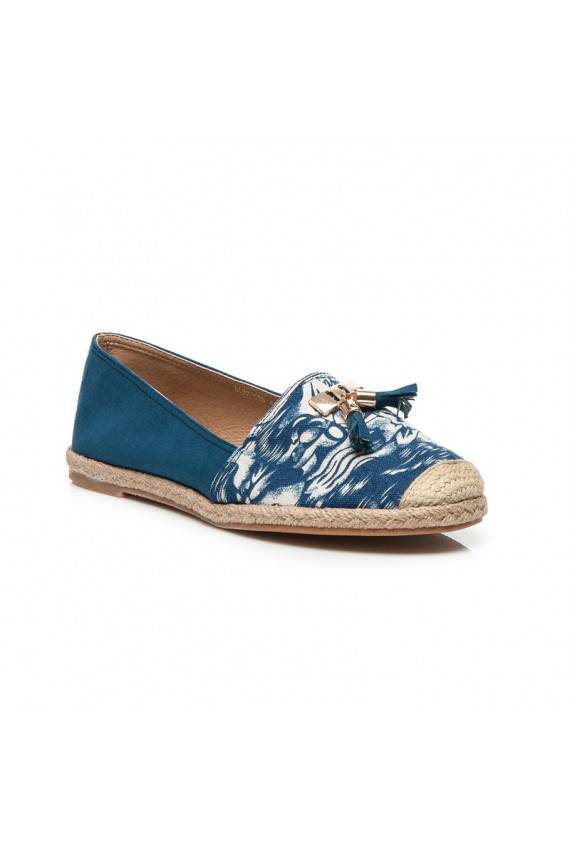 Espadrilles Jeans Blue Suede BL22-520BL