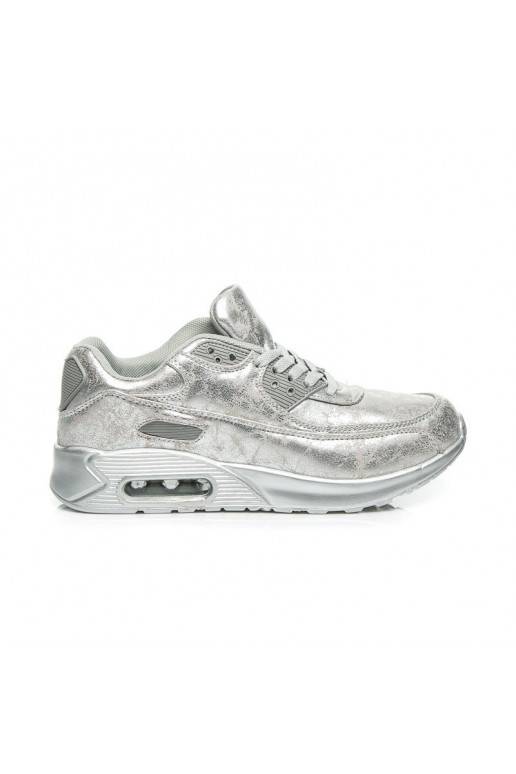 Massive silver sports shoes 1-7S