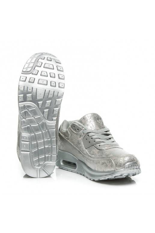 Massive silver sports shoes 1-7S