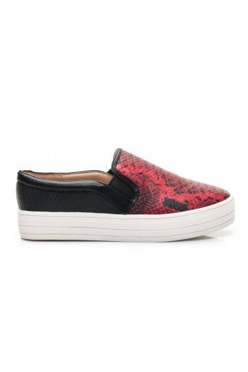Thick-soled Slip On shoes Q33-19R /S1-2P