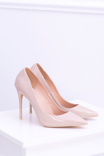 Women s Stilettos Lu Boo Lacquered Beige Bellucci 2