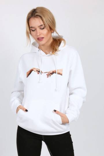 Michelangelo woman hands 2