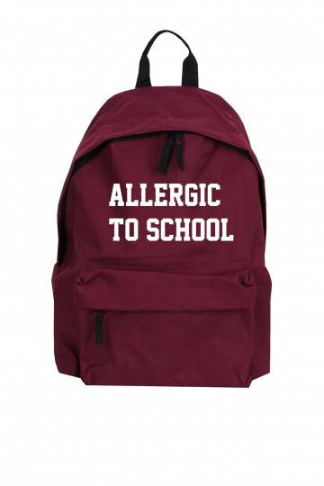 Backpack Allergic to School 2