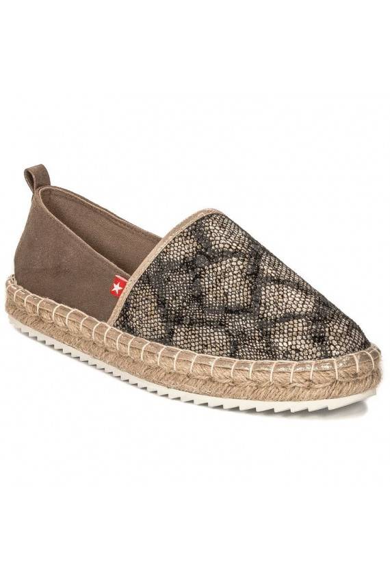 Women's Espadrilles Big Star Brown FF274A515