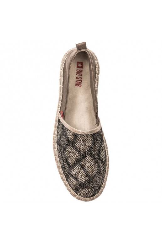 Women's Espadrilles Big Star Brown FF274A515 Women's Espadrilles Big Star Brown FF274A515