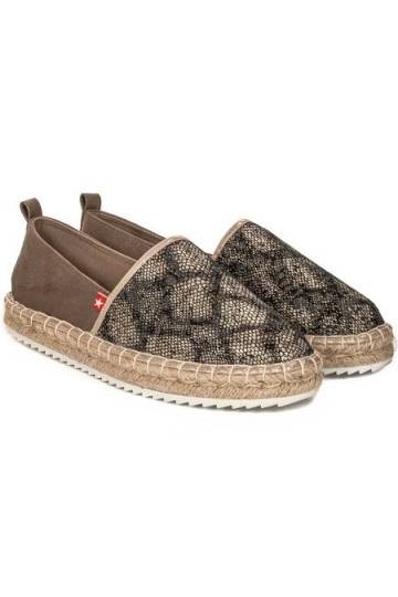 Women's Espadrilles Big Star Brown FF274A515