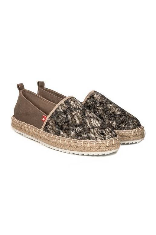 Women's Espadrilles Big Star Brown FF274A515