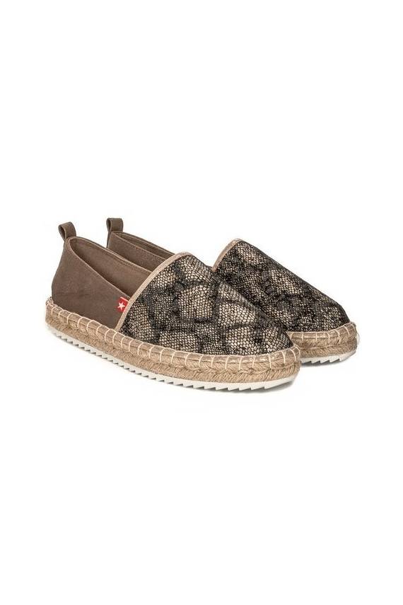 Women's Espadrilles Big Star Brown FF274A515