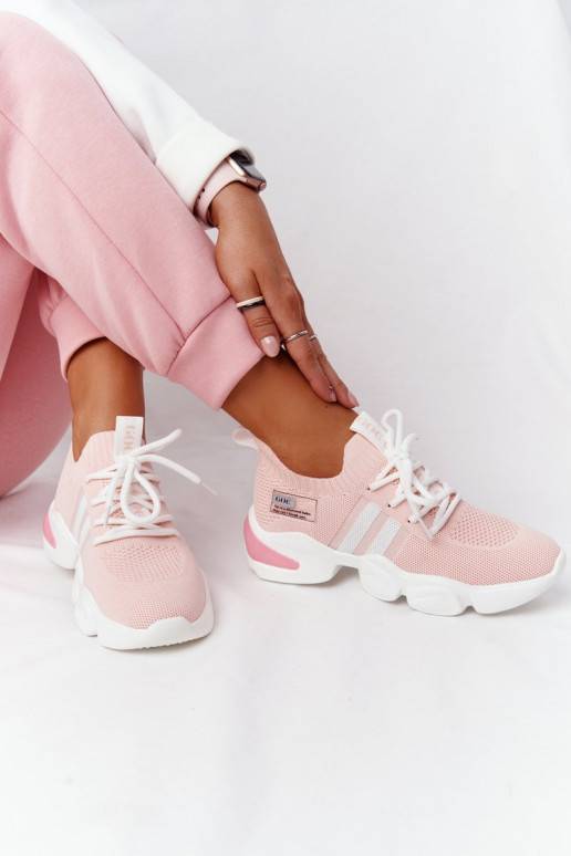 Women's Sport Sock Shoes GOE HH2N4019 Pink