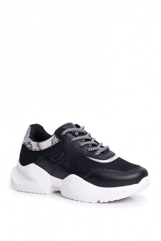 Women s Sport Shoes Snake Black Giselle Women s Sport Shoes Snake Black Giselle
