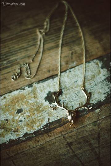 Kaklo papuošalas aukso spalvos  - 1