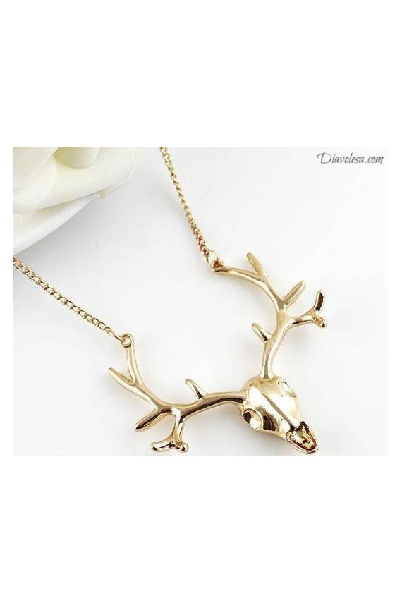 Kaklo papuošalas aukso spalvos  - 7