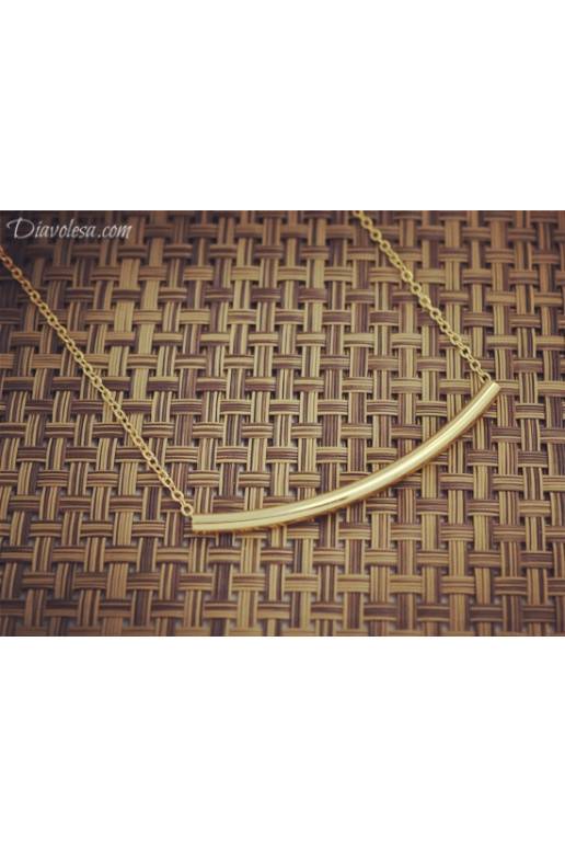 Kaklo papuošalas aukso spalvos