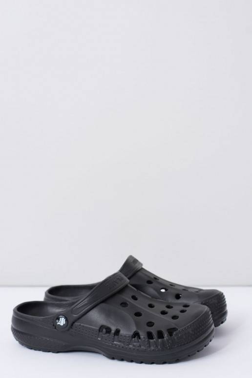 Women's Slides Crocs Black Foam EVA